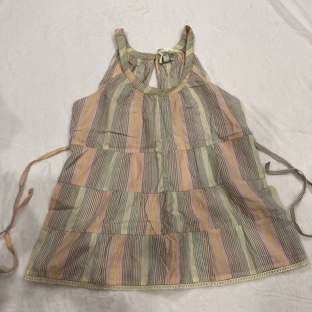 Odille Women’s Multicolor Sleeveless Blouse Size 4